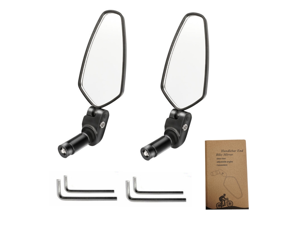 Espejo Retrovisor Para Bicicleta De Montaña Y Carretera, Espejo Plegable, Un Par 036 Siurn