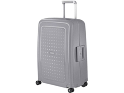 TROLLEY 75 CM 4 RODAS  PRATA