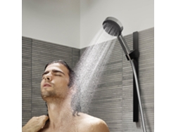 Hansgrohe Pulsify Select S Teleducha 105, Ecosmart, 3jet, Activación, 24101000, Color Cromado