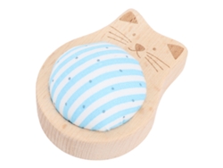 Kit De Alfiletero Con Forma De Gato, Con 80 Alfileres De Costura Para Manualidades Y Sastrería.