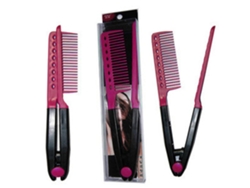 Peine Alisador Antiestático Portátil En Forma De V Para Cortar Y Peinar El Cabello.