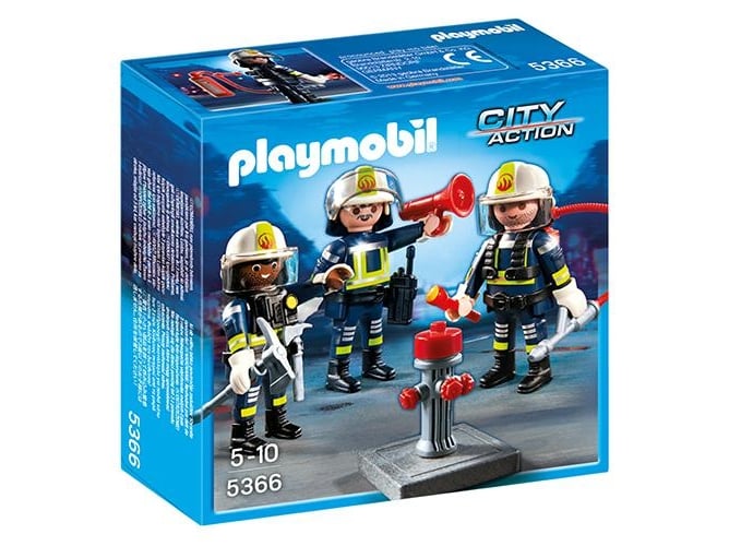 PLAYMOBIL City Action: Equipo de bomberos (Edad Mínima: 4)