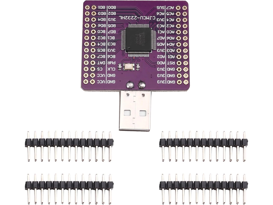 Placa Usb A Uart De Doble Canal -232 Mcu-2232 Ft2232hl Convierte Spi Jtag Rs232 Ft2232 Cjmcu-2232hl