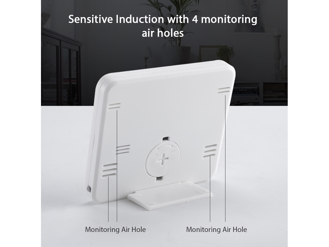 Higrômetro Termômetro Interior Digital Com Sensor De Temperatura -10℃-70℃ E Umidade 20%rh-99%rh