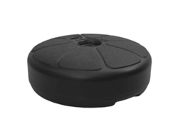 Base para Sombrilla con Arena/Agua 15 L Negro EXCLUSIVA MAISON