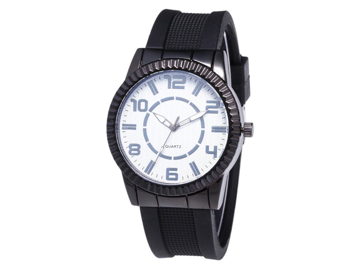Reloj De Cuarzo Casual Unisex Con Correa De Silicona Zhoulianfa Zlf0456-d