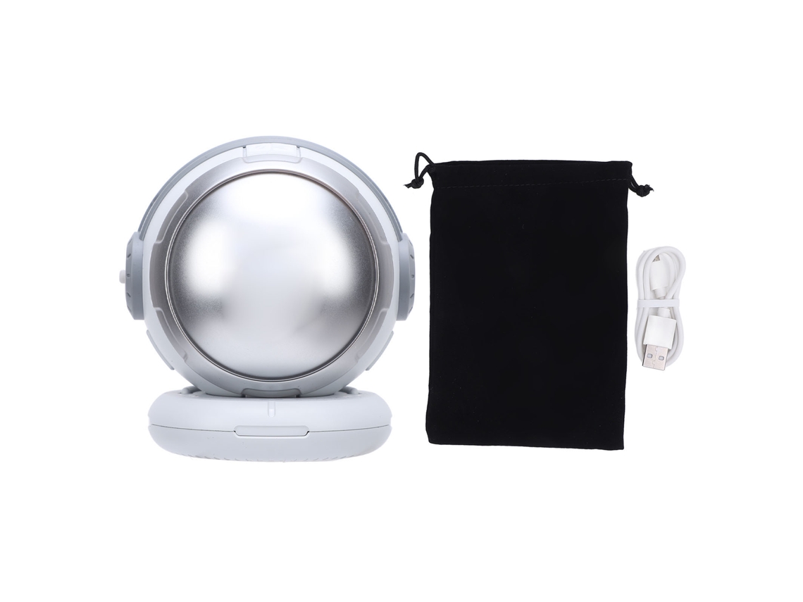 Caixa de som Bluetooth Mali portátil com subwoofer suporte a fotos e chamadas cinza