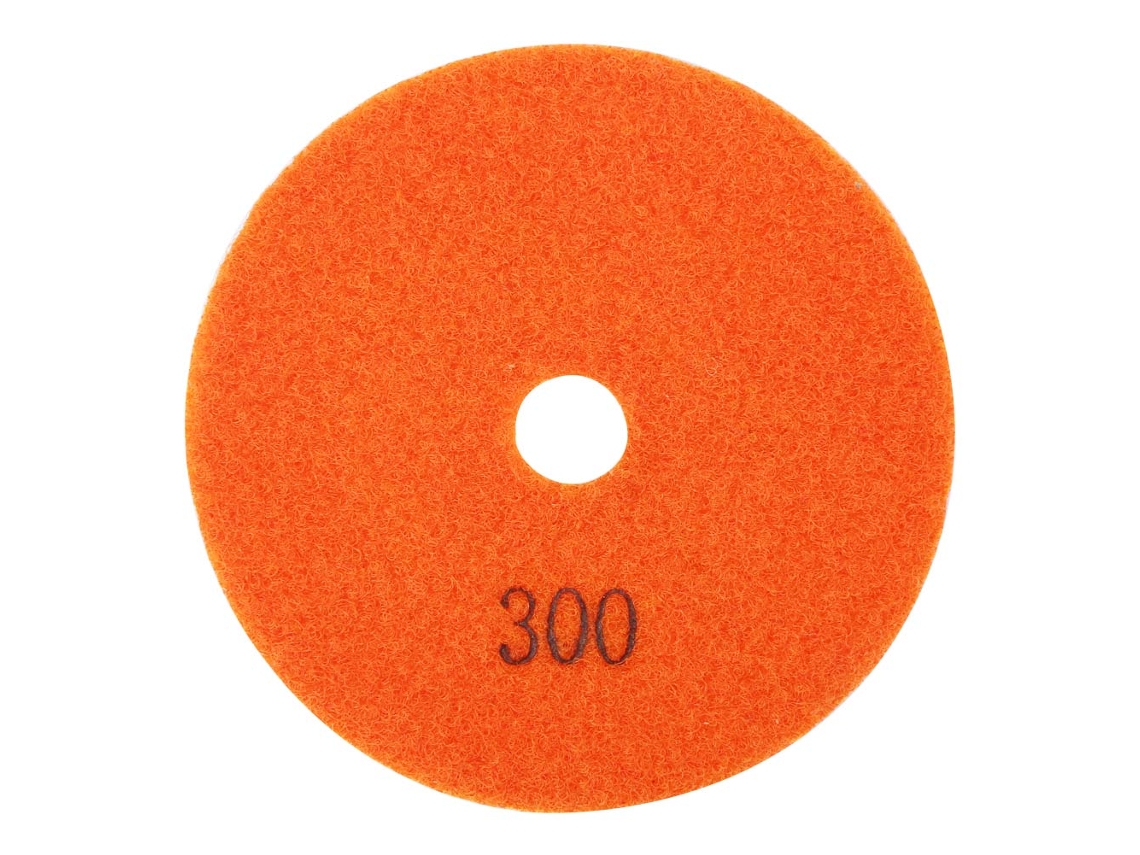 Disco De Pulido De Diamante Redondo De 4 Pulgadas Para Herramienta De Lijado Húmedo De Granito Y Mármol (300)