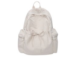 Mochila de escuela secundaria de 39 cm, 29 cm y 14 cm, mochila universitaria de color liso.