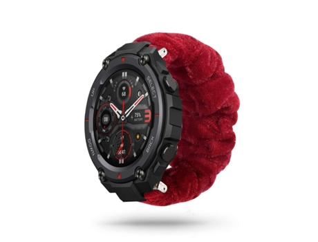 Correa Amazfit T-Rex 2 Pulsera Scrunchie Rojo