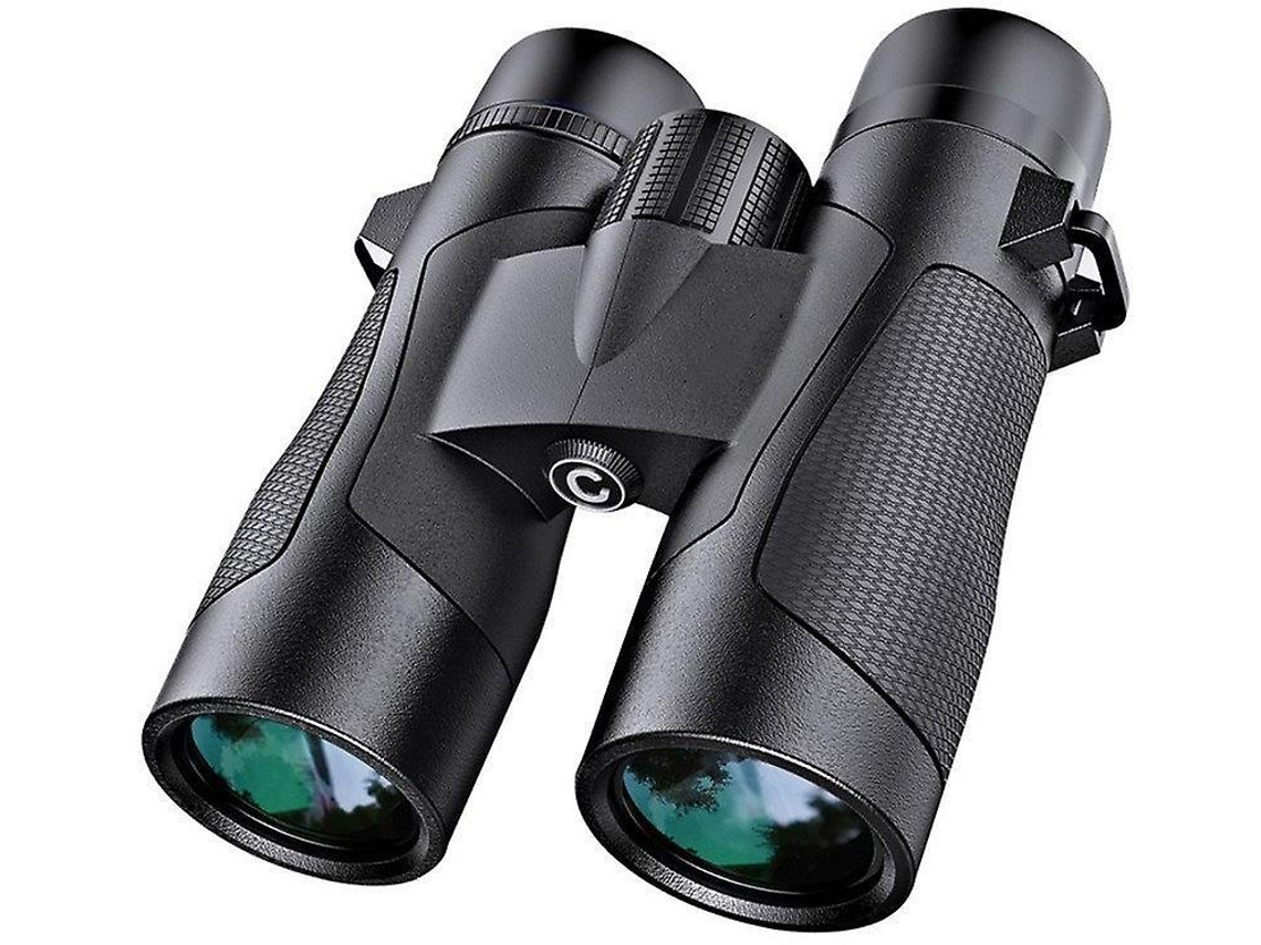 Binóculos Compactos 10x42 Hd Grandes Oculares Binoculares À Prova Dágua Lentes Bak4 Prism Fmc Para Pássaros Observação Viagens Shows Preto Facpoet