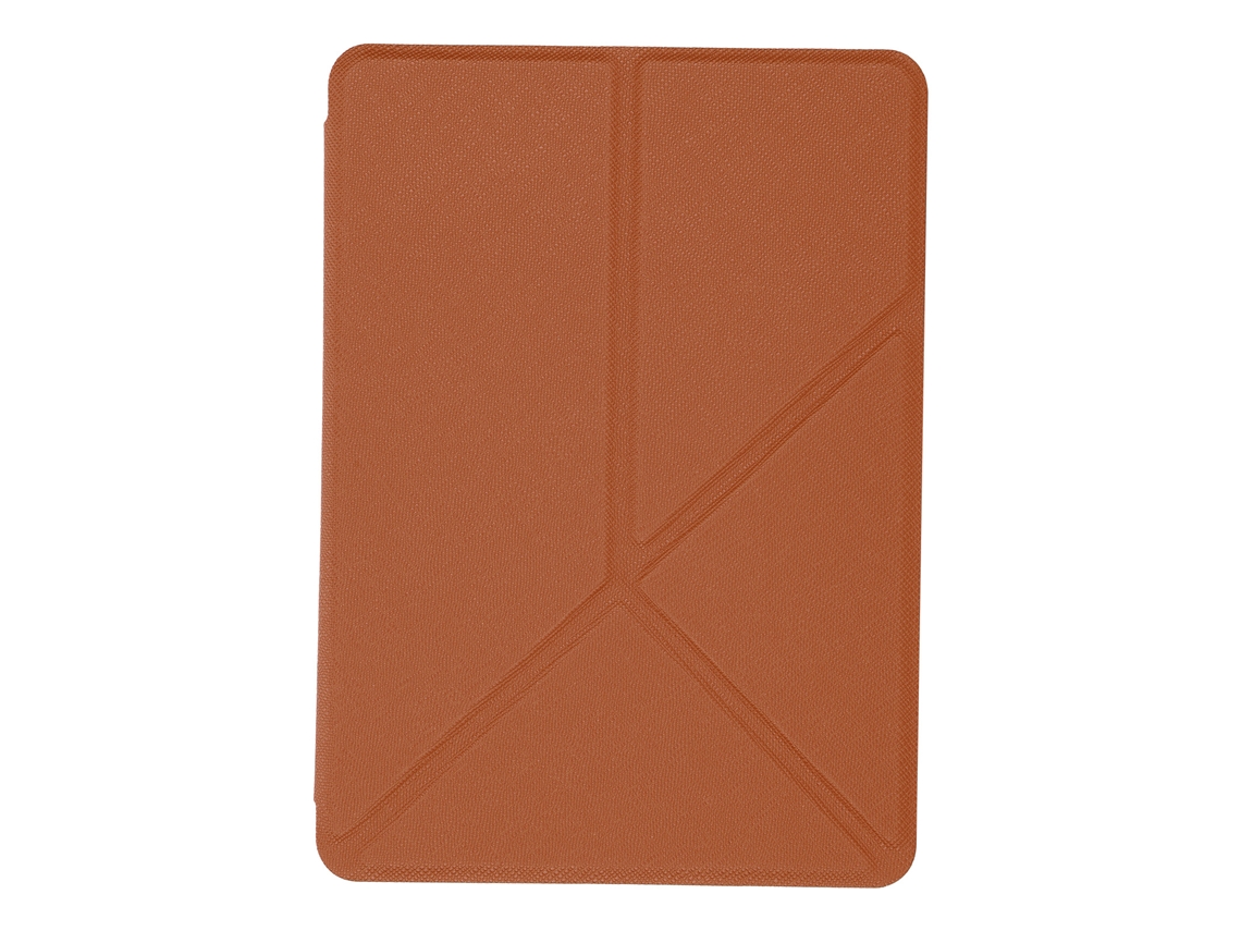 Funda protectora plegable con diseño de cruz para Kindle 2019 658 Marrón claro dorado