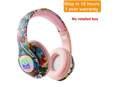 Auriculares JUNIORCARE sin Fio Flash Light