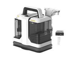 Quitamanchas, potente succión, compatible con múltiples superficies, 450 W