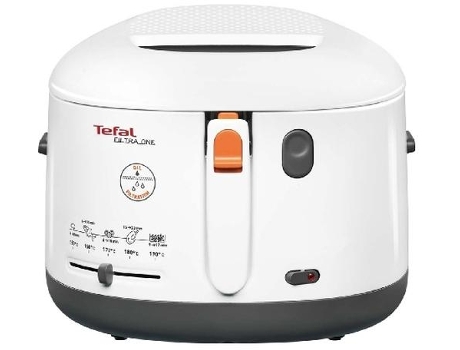 Freidora de Aceite TEFAL One Filtra Individual (1.2 kg - Blanco)