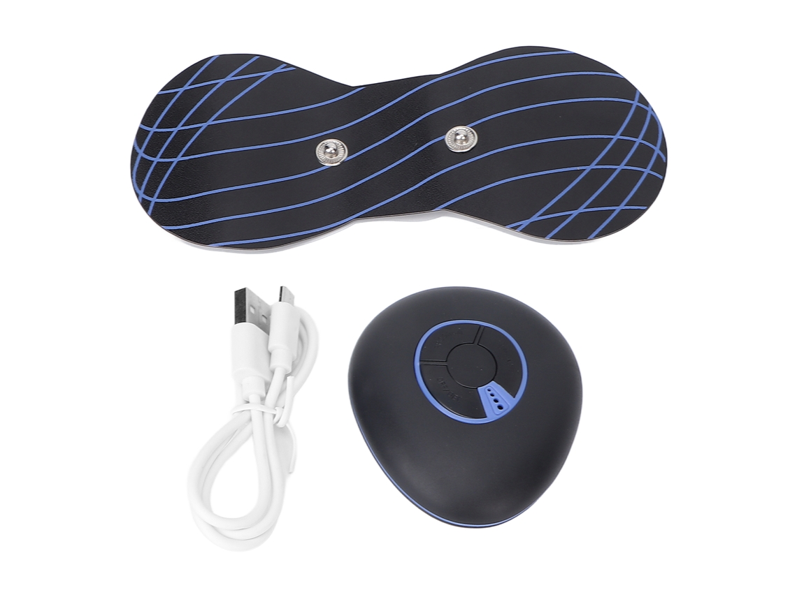 Parche de masaje eléctrico para cuello, recargable por USB, alivio de fatiga KOFIHETY