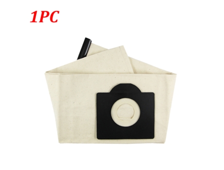 Bolsas de polvo de tela lavables para Karcher Wd3 Mv3 Se4001 A2299 K2201 F K2150, repuestos de aspiradora, bolsa de polvo de repuesto, 1 ud.