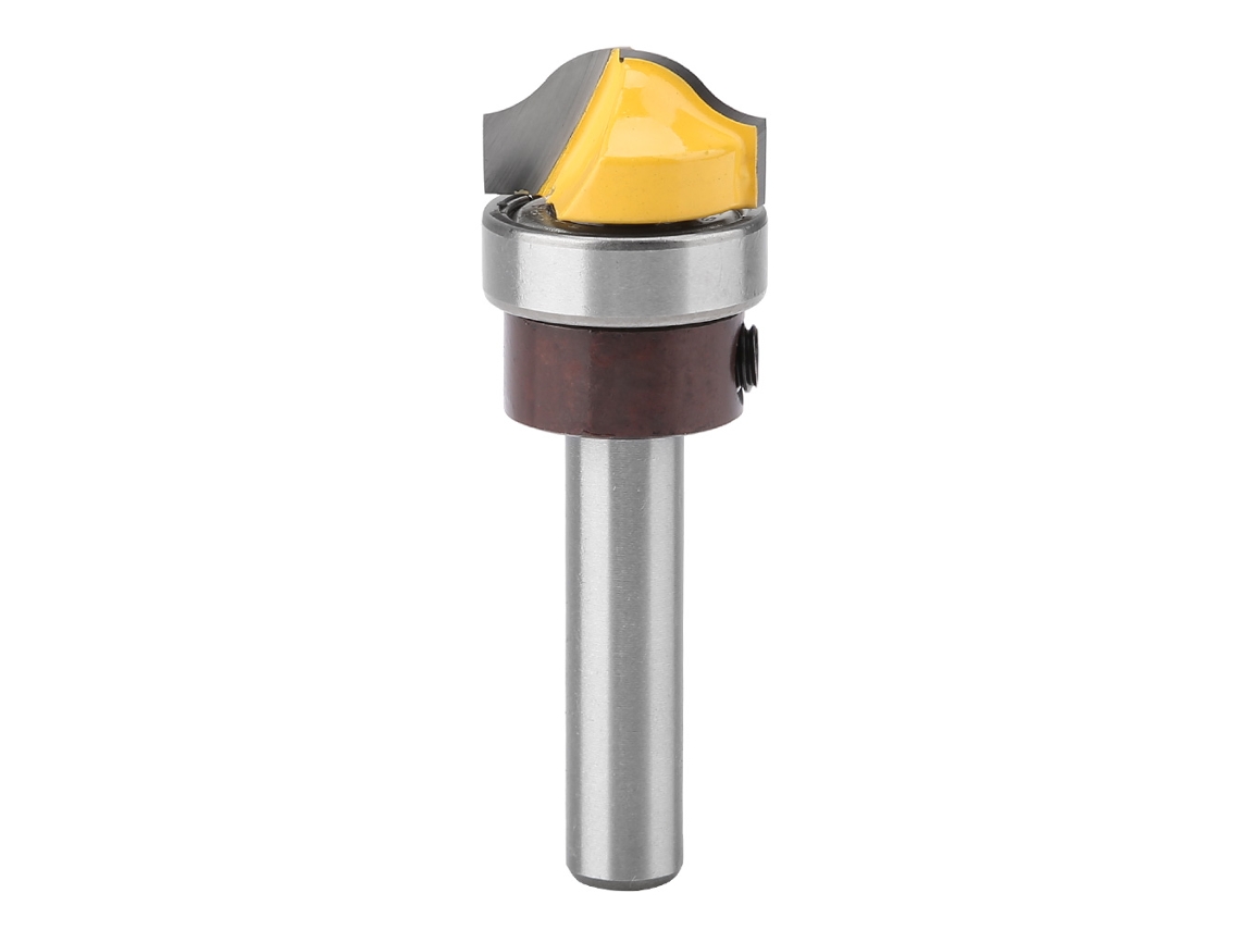 Fresa Para Fresadora De Carpintería Con Plantilla De Dibujo Para Cerradura De Puerta De Acabado Al Ras De 8 Mm