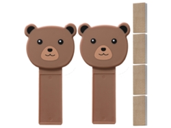 Baño Tampa de 2 clavos con diseño práctico de oso grizzly