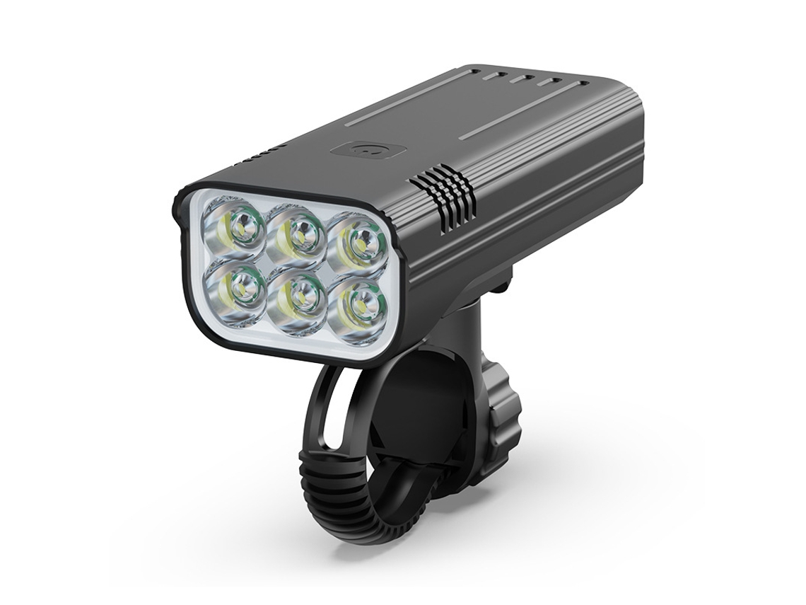 Luz Led Para Bicicleta Recargable Por Usb De 10000 Mah, Resistente Al Agua.