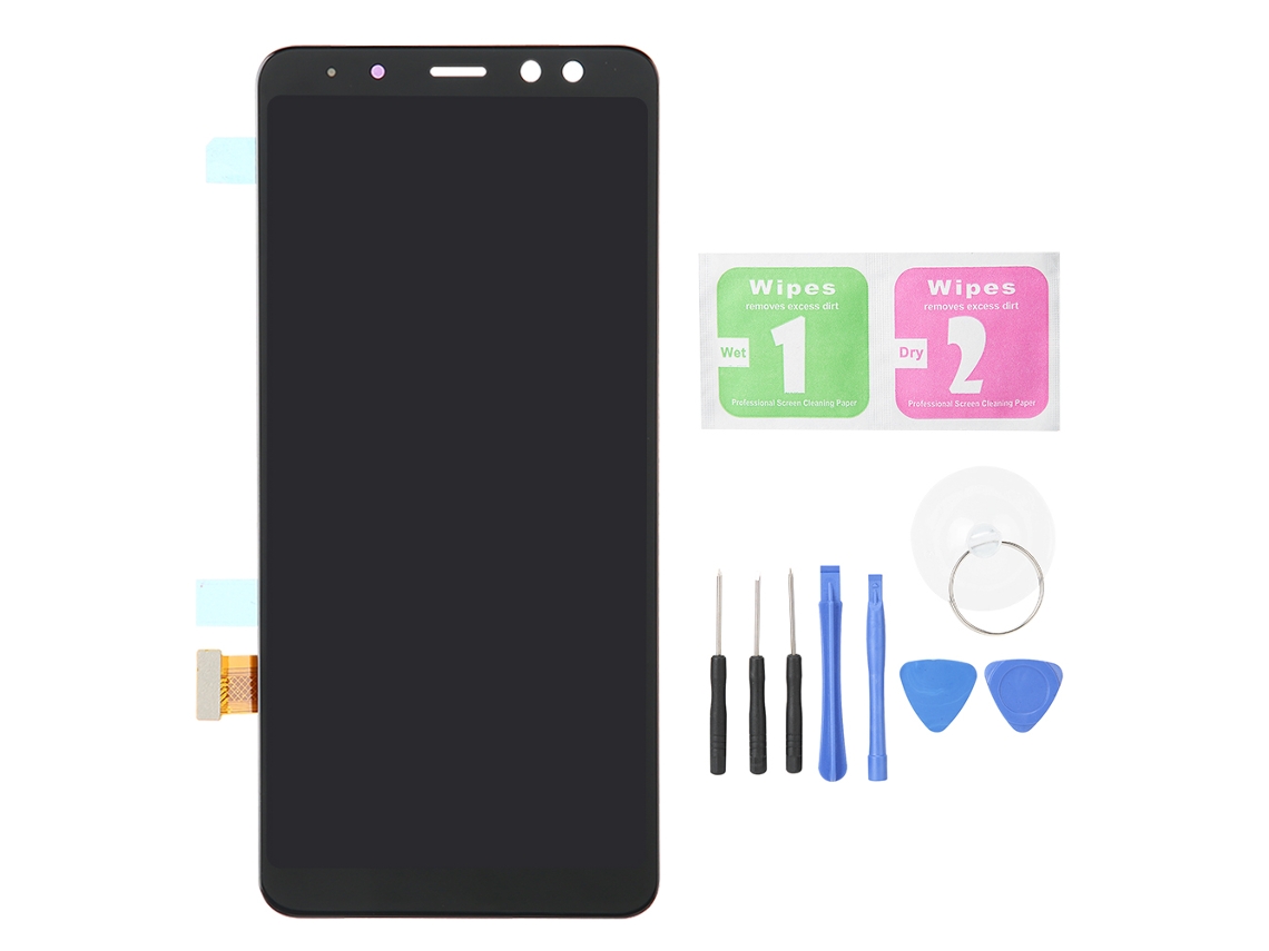 Conjunto de pantalla LCD para Samsung A530, A8 2018, táctico