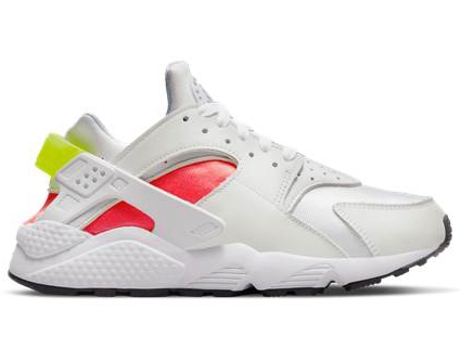 Zapatillas Deportivas NIKE Air Huarache (Blanco, Rojo, Verde - Material Sintético- 40,5)