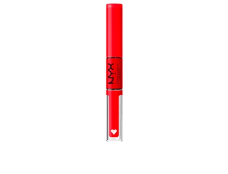 Shine Loud Pro Pigment Lip Shine #rebel In Red Nyx Professional Make Up 3,4 ml