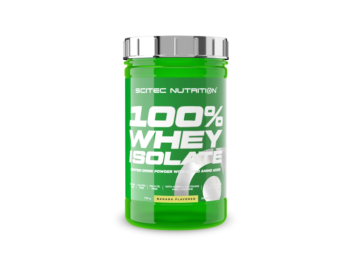 Proteína SCITEC NUTRITION 100% Isolate Con Adicional (700 Gr - Chocolate)