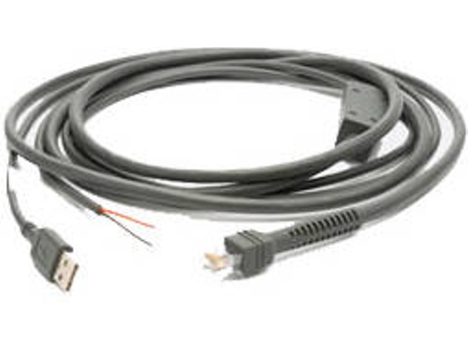 Cable USB ZEBRA USB A 2.7 m Macho Gris