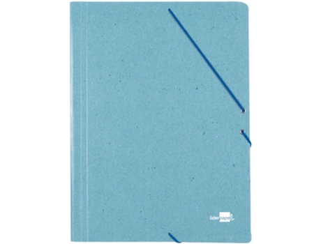 Liderpapel Carpeta Gomas Cartón Prespan 3 Solapas - Verde