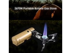 Fogão A Butano Portátil Plegável Para Camping 2670w