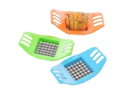 Cortador de papas fritas profesional, antideslizante, para pepinos y zanahorias (Fiis Everley891)