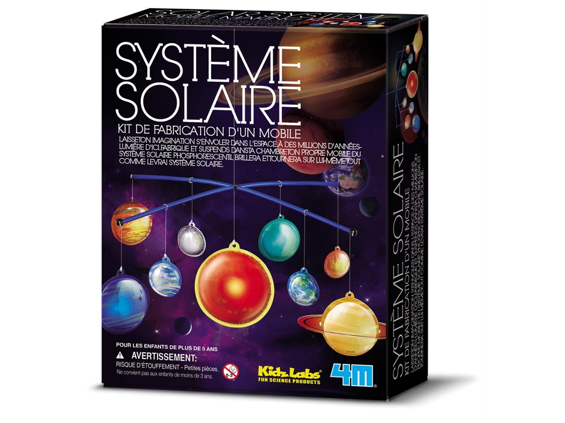 Glow solar system mobile