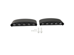 2026 2 unidades Lámpara de pared LED empotrable moderna de aluminio simple para pasillo y escaleras 110-265v