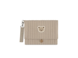 Bolsa plegable para guardar artículos de bebé durante el viaje, bolsa colgante multifuncional. Marrón Yunzii