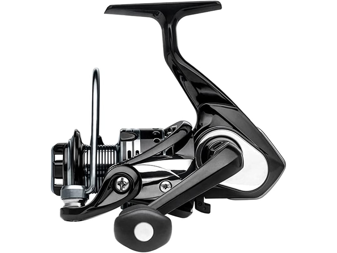 Carrete De Pesca Negro, Acero Inoxidable Totalmente Metálico, Con Señuelos Marinos, Doble Eje, Para Diestro...