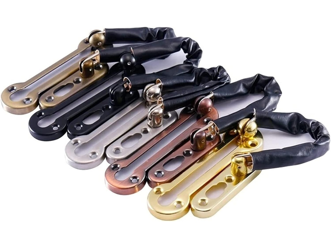Cadena Antirrobo De Seguridad Cerradura Para Puerta Hotel Pestillo Doméstica (color: Acero B Tamaño: ) 160 Mm