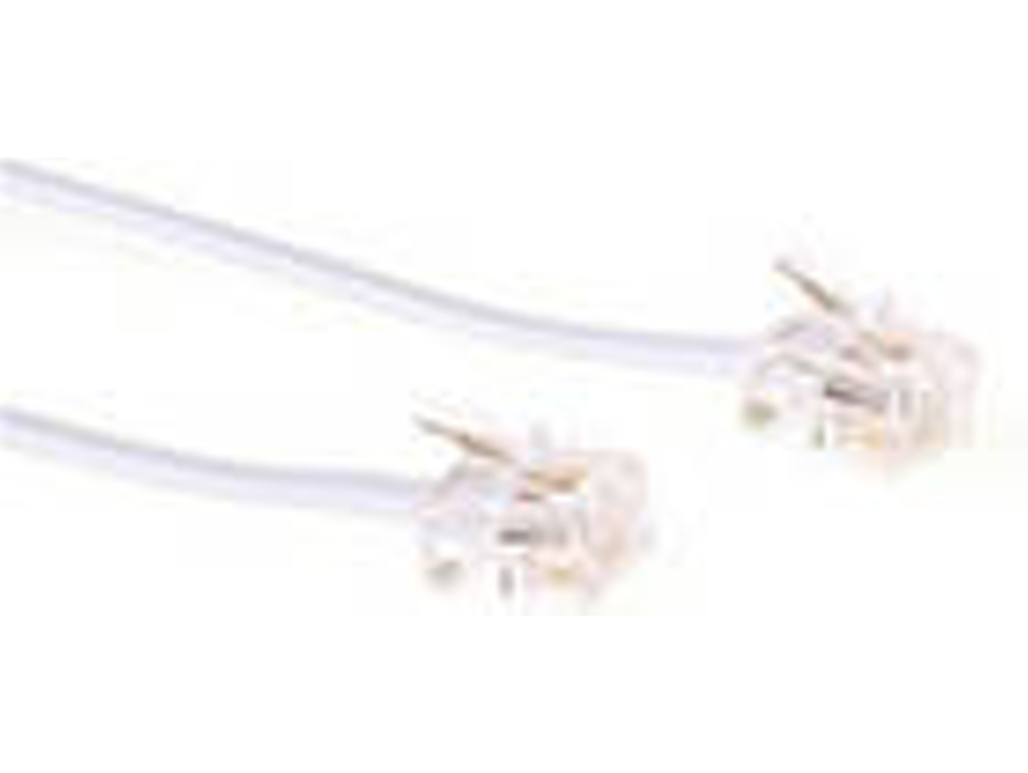 Cable telefónicos MICROCONNECT 1m RJ11-RJ11