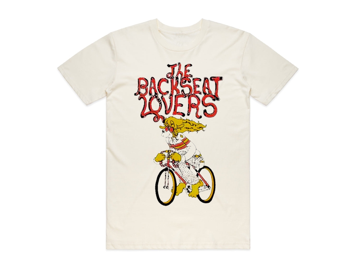 The Backseat Lovers Bike T-shirt Rockinstone Unisex Adults Best Sellers Size:l