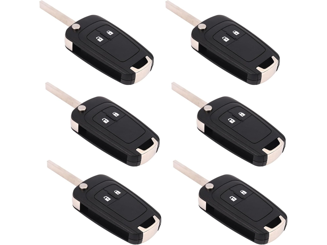 Mando A Distancia Para Coche Aveo Hu100 Blade Con 6 Botones, 434 Mhz Y Chip Id46.