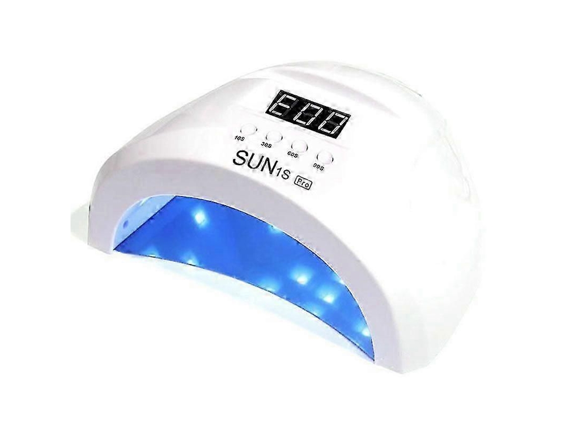 Secador de uñas LED Sun 1s con 30 gránulos UV para post-esmaltado en gel, máquina de fototerapia GOKOCO de 48 W