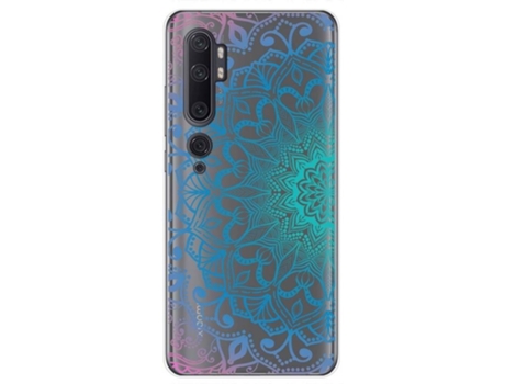 Carcasa Xiaomi Mi Note 10 TUMUNDOSMARTPHONE Dibujos Transparente Multicolor