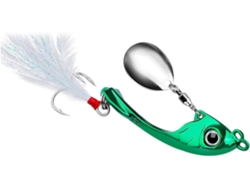 Anzuelo De Pesca 9 G, 13 G Y 17 Señuelo Metálico Para Curricán, Spinning Spoon Wobbler, Cebo Duro Que Se Hu...