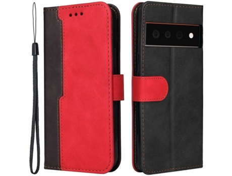 Funda Google Pixel 6 Dual HFS-HOUSE Dual Couleur (Rojo)