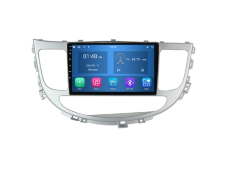Autoradio 4GB RAM64GB ROM ROVERONE para Hyundai Rohens Genesis Coupe 2008 - 2013 CarPlay Android Coche Radio Bluetooth Navegación
