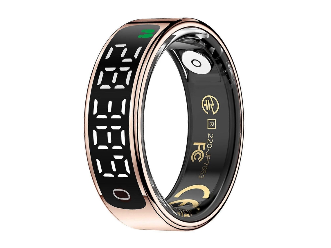 Anillo inteligente tamaño 8 R13, compatible con monitorización de frecuencia cardíaca, oxígeno en sangre, sueño y detección de movimiento Hengrongshen