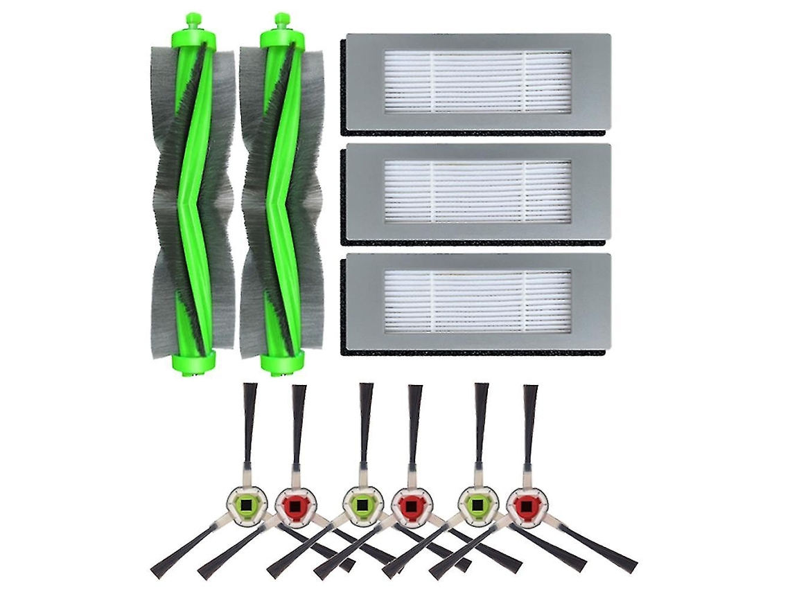 11 Peças Acessórios De Aspirador De Pó Para Irobot Roomba Combo 113 R113840 Escova Principal Filtro Hepa GERTIZ