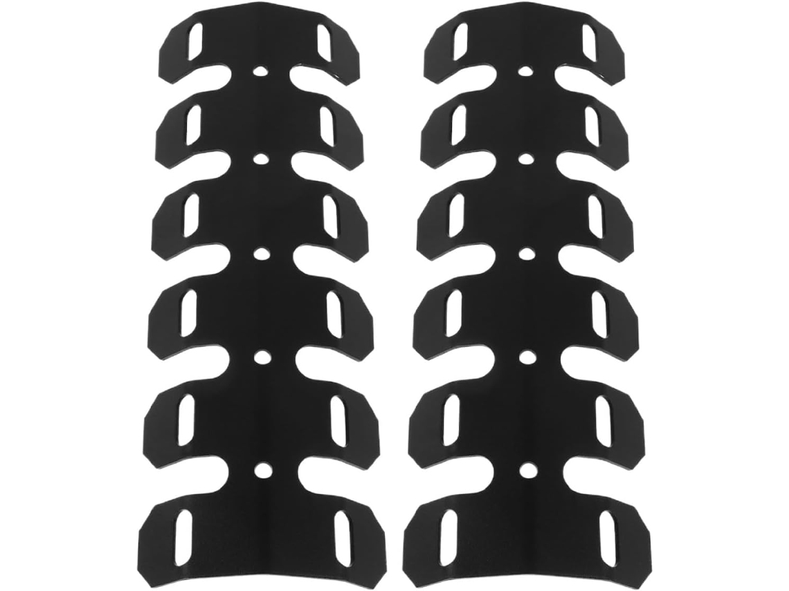 Protector Térmico De Manguera Negro, Práctico Y Duradero, Para Motocicleta/moto De Cross - Juego De 2 Piezas