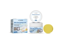 Crema limpiadora para zapatos blancos
