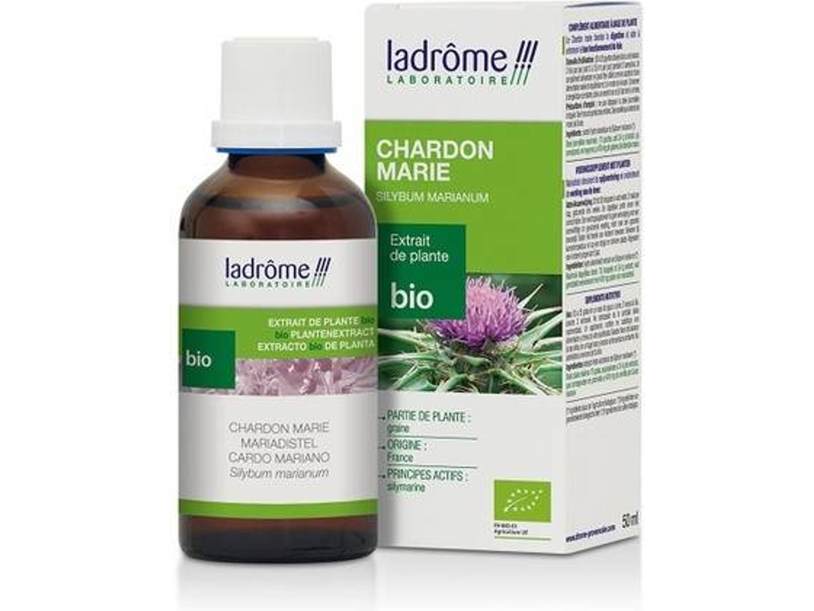 Complemento Alimentar LADROME Extrato De Plantas Frescas Cardo Mariano (50 ml)